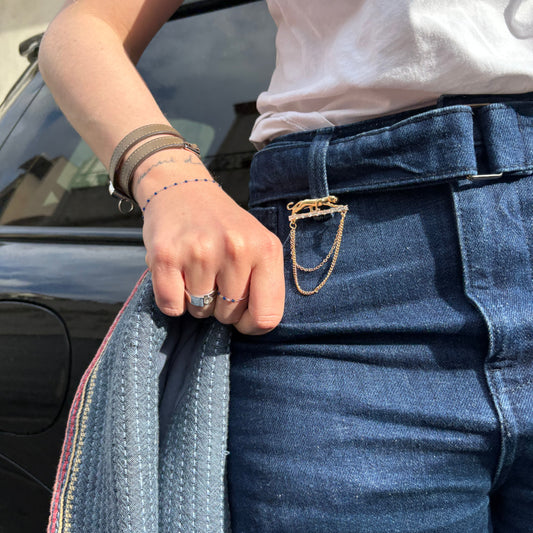 Broche Panthère Dorée