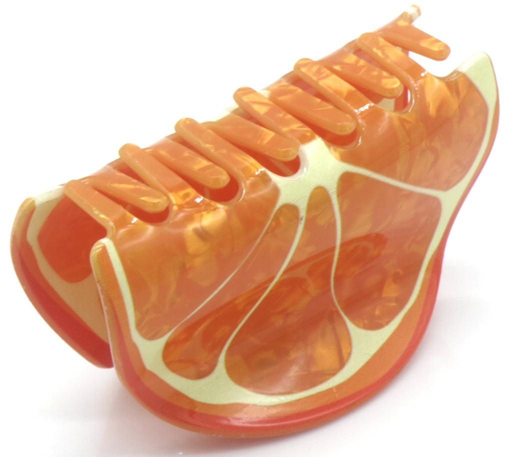 Pince à Cheveux Agrume Orange